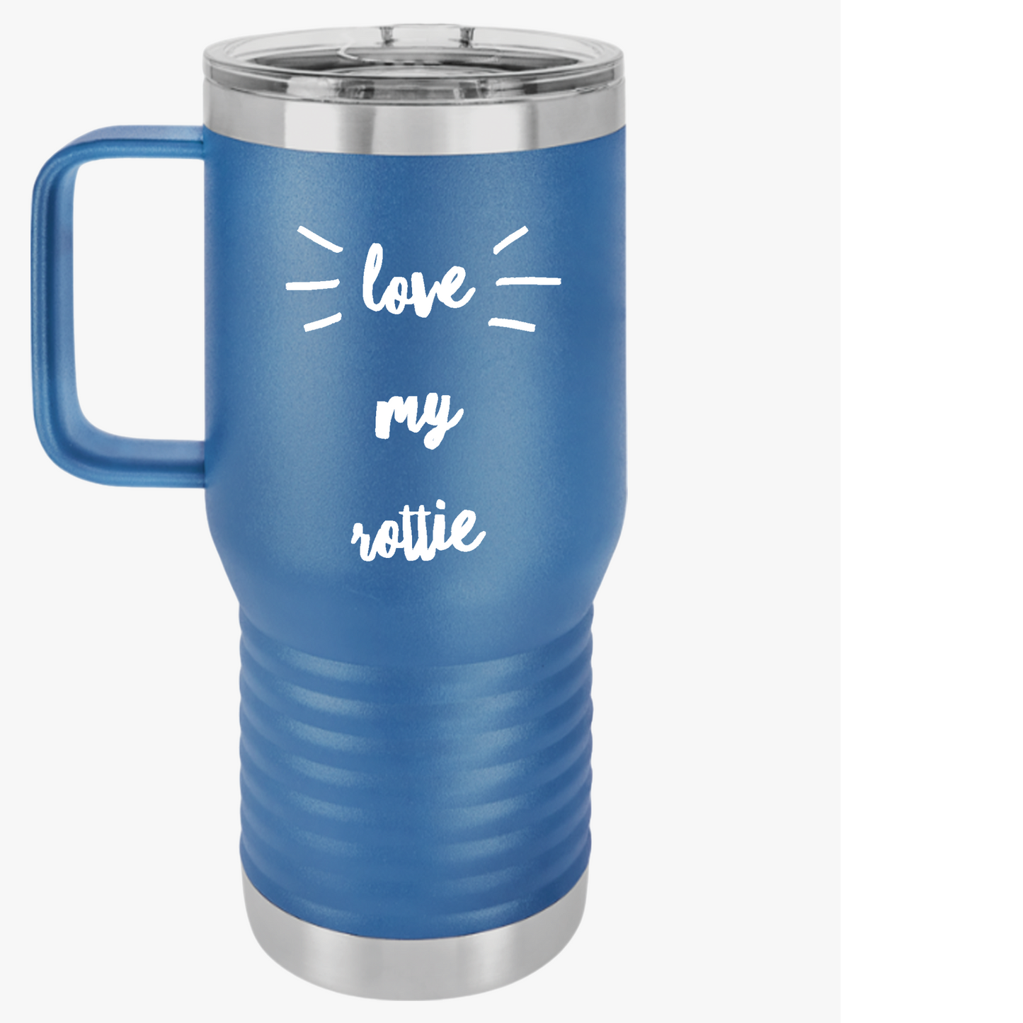 Love My Rottie 20-oz Travel Mug