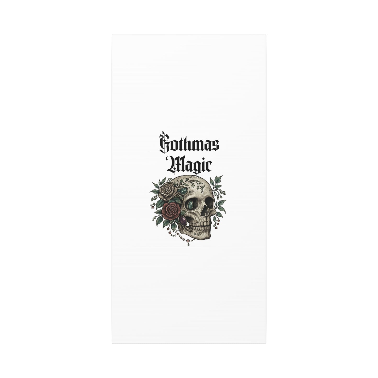 Gothmas Magic Skull Canvas Wall Art