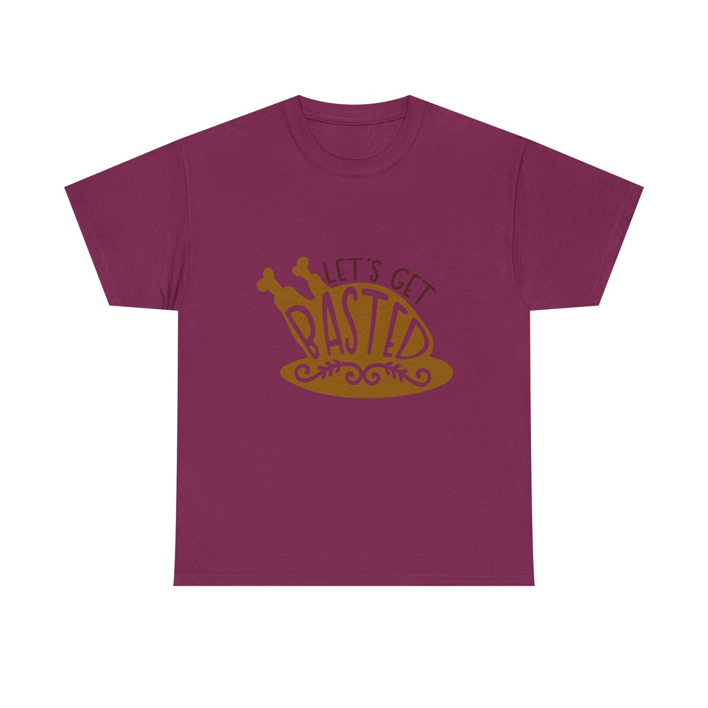 Funny Family Thanksgiving Tee, Let's Get Basted, Thanksgiving Puns Shirt, Turkey Day Top
