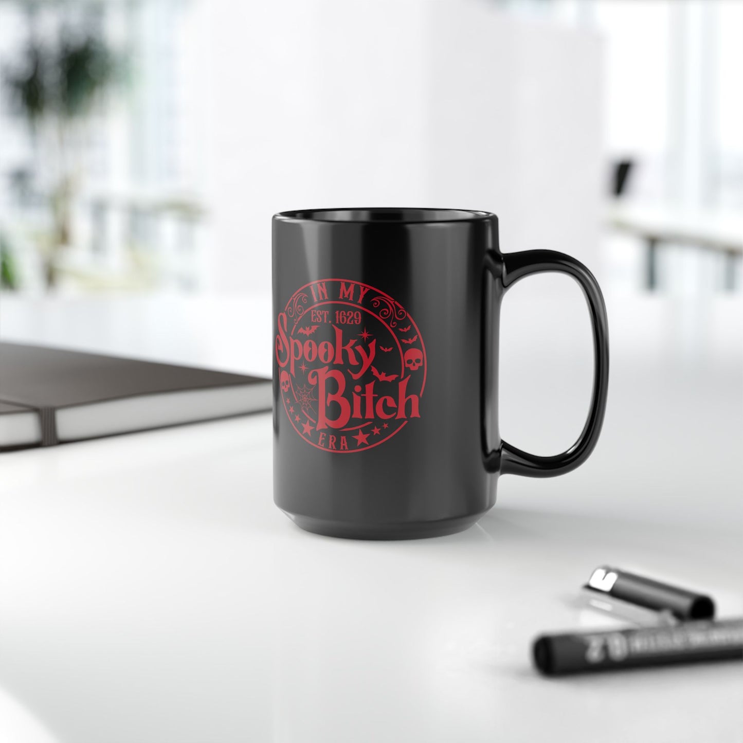 Spooky Bitch Era Black Mug (11 oz & 15 oz)