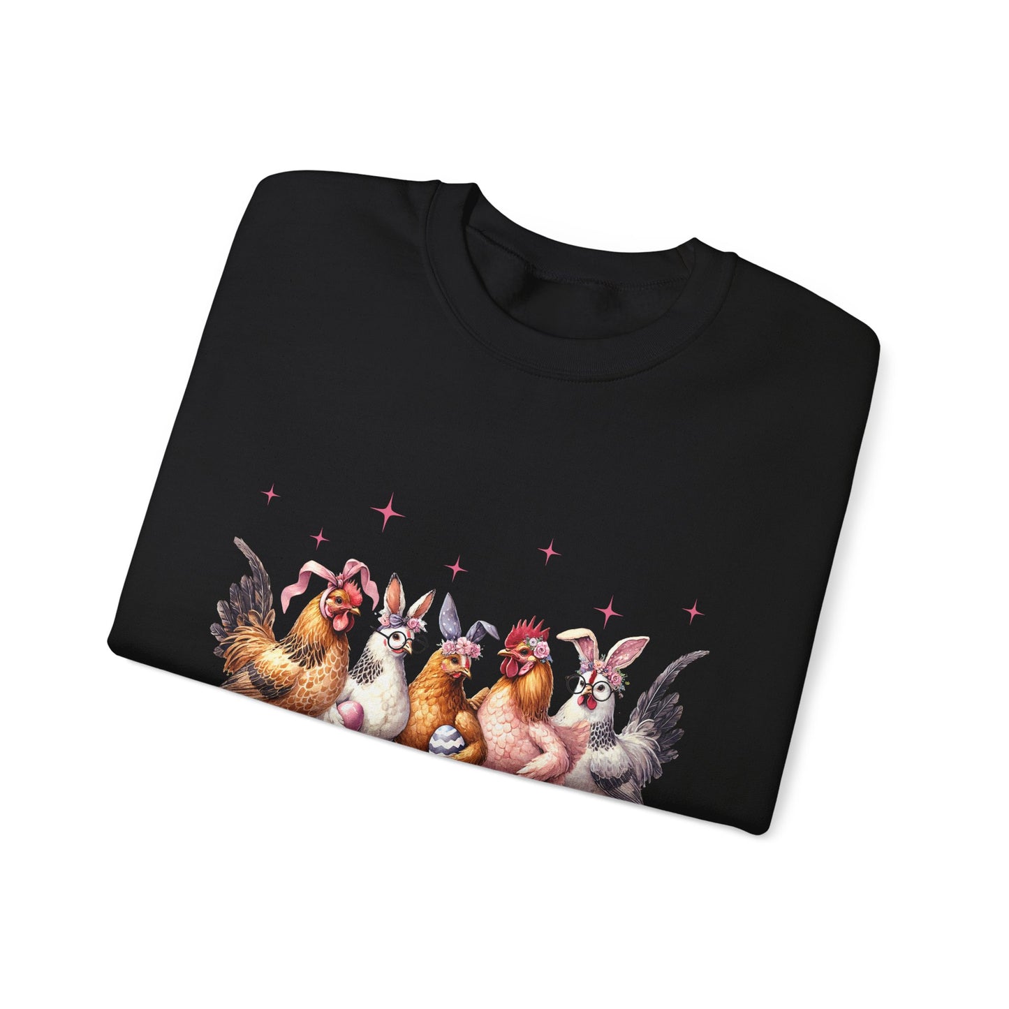 Happy Easter Themed Crewneck Women's Sweatshirt