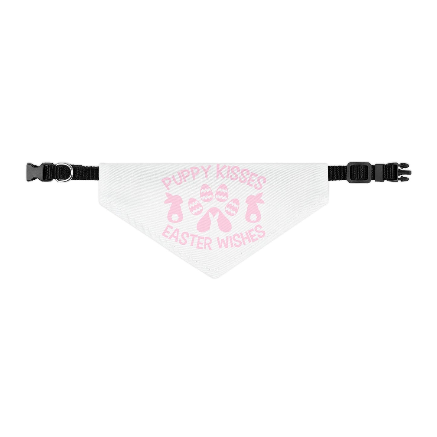 Pink Easter Themed Pet Bandana Collar