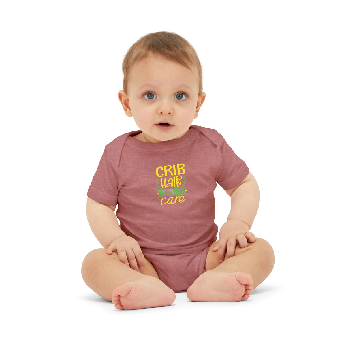 Crib Hair Don't Care Infant One-Piece Bodysuit