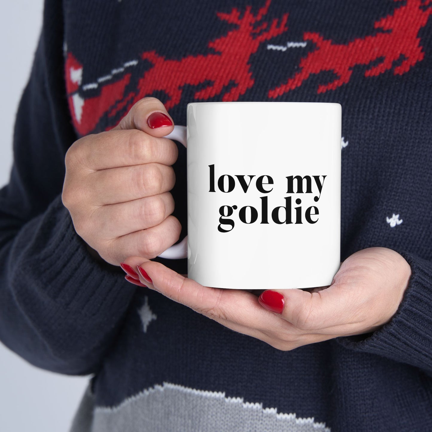 Goldie Love Ceramic Mug (11oz, 15oz)