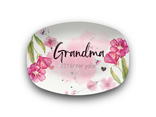 Personalized Grandma Platter