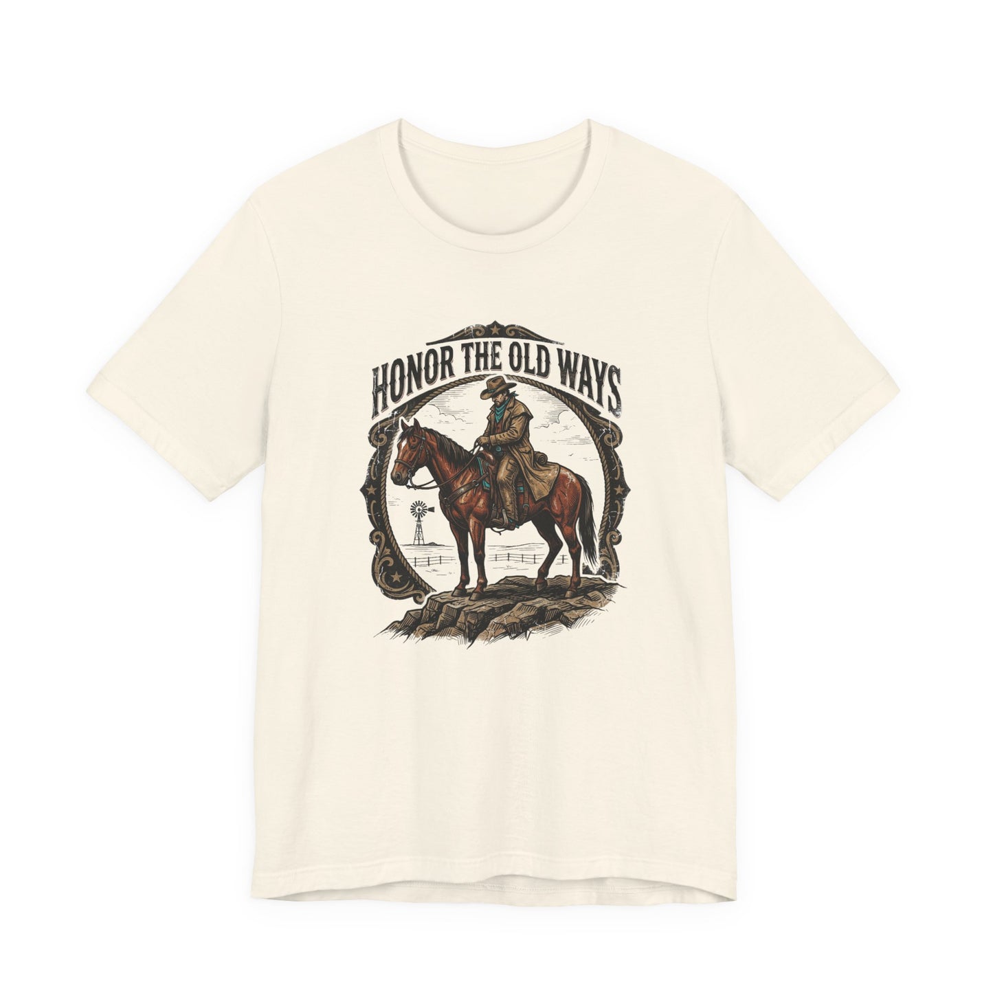 Honor the Old Ways T-Shirt | Western cowboy, vintage Americana