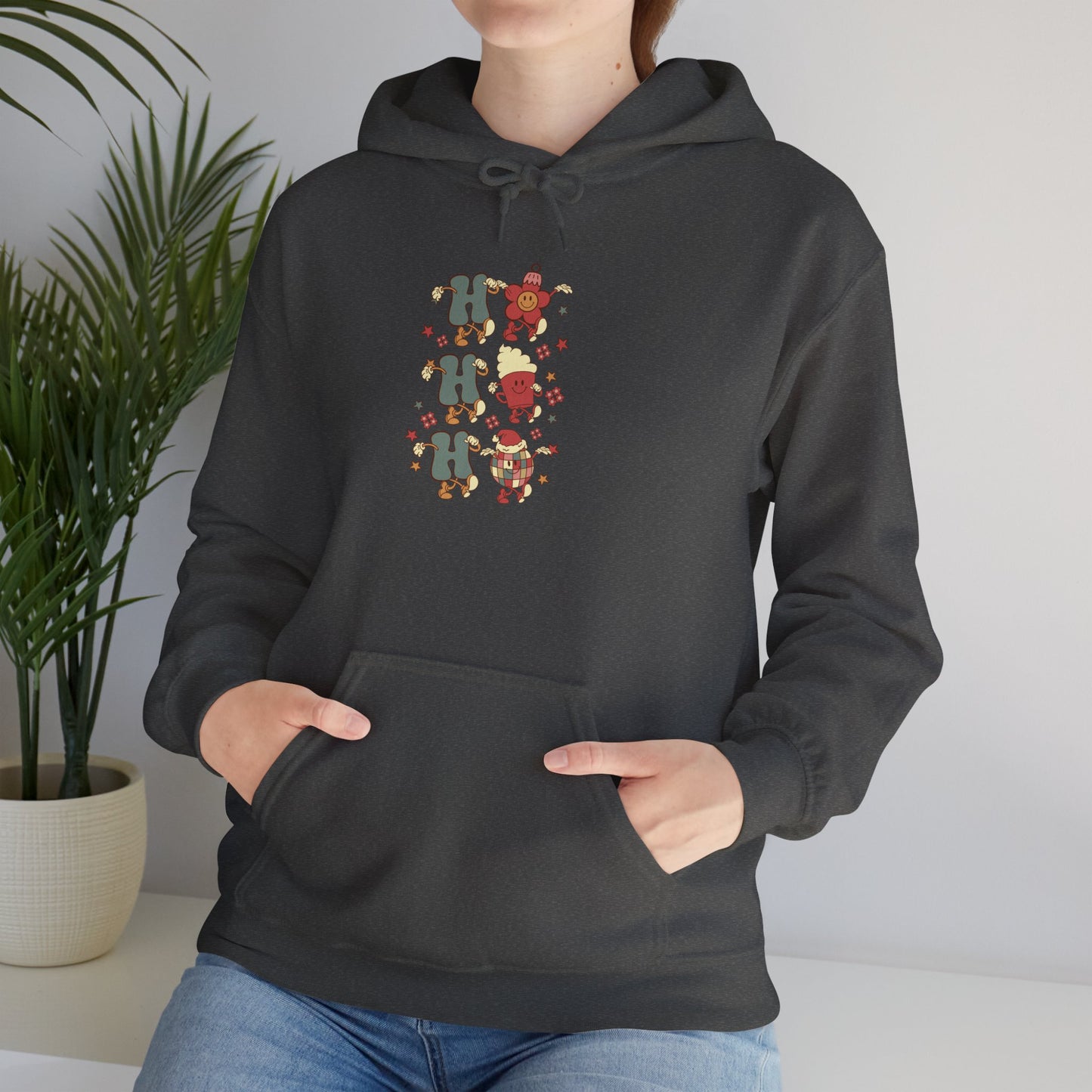 Hoodie - Cute Gingerbread Family Christmas Graphic