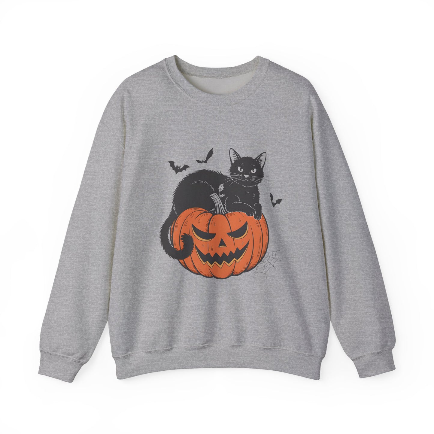 Halloween Black Cat Women's Sweatshirt