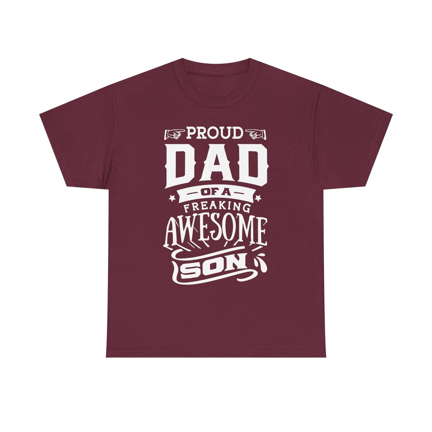 Proud Dad of an Awesome Son T-Shirt for Dad for Father's Day