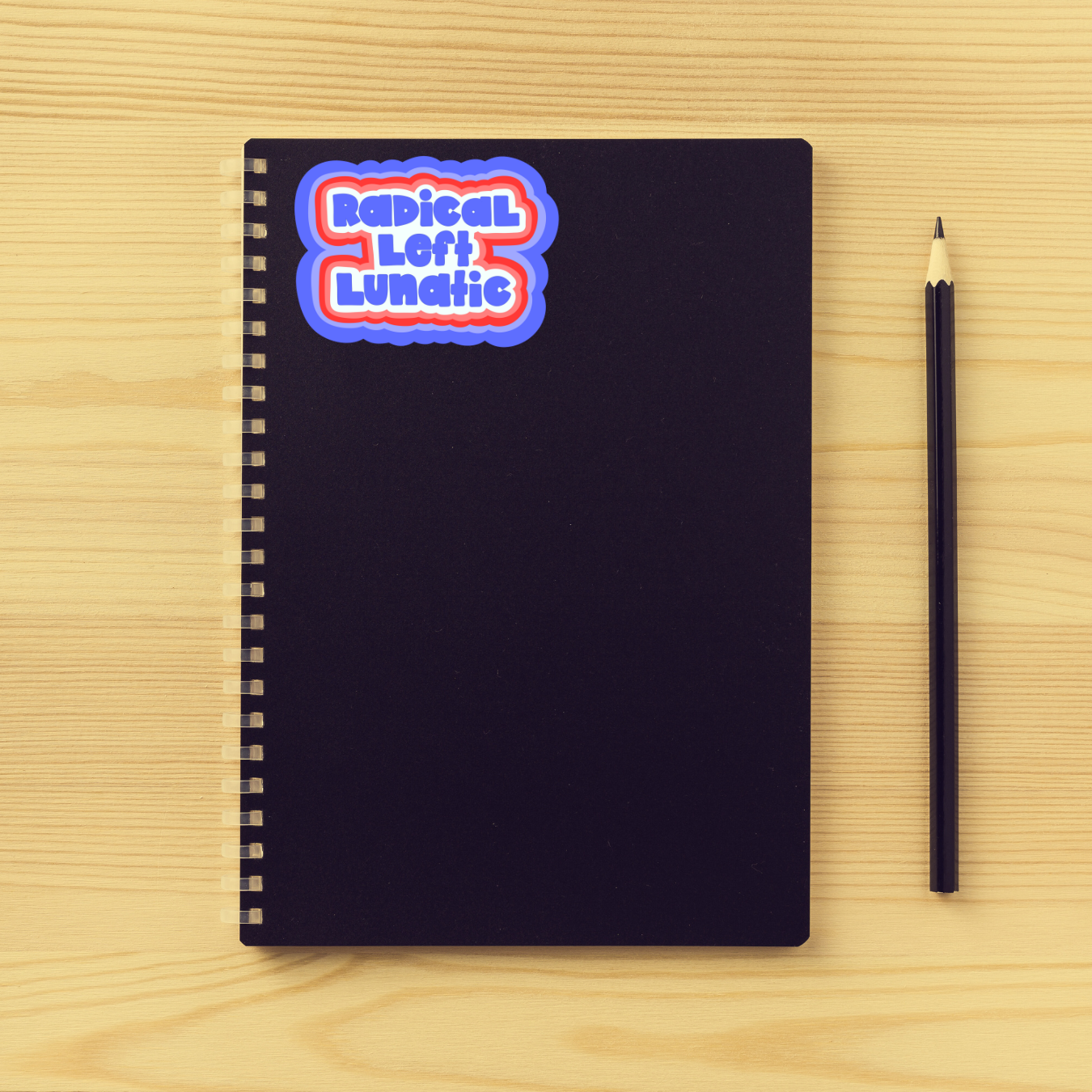 Radical Left Lunatic Vinyl Decal Stickers