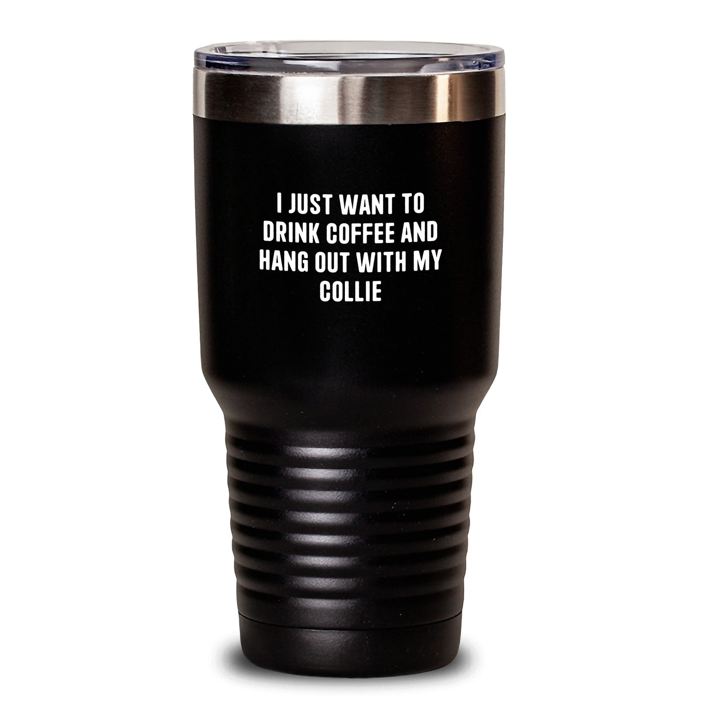 Funny Collie Dog Gifts for Him - Collie Lovers Quote Tumbler, Birthday Unique Gifts from Friends to Family - Main