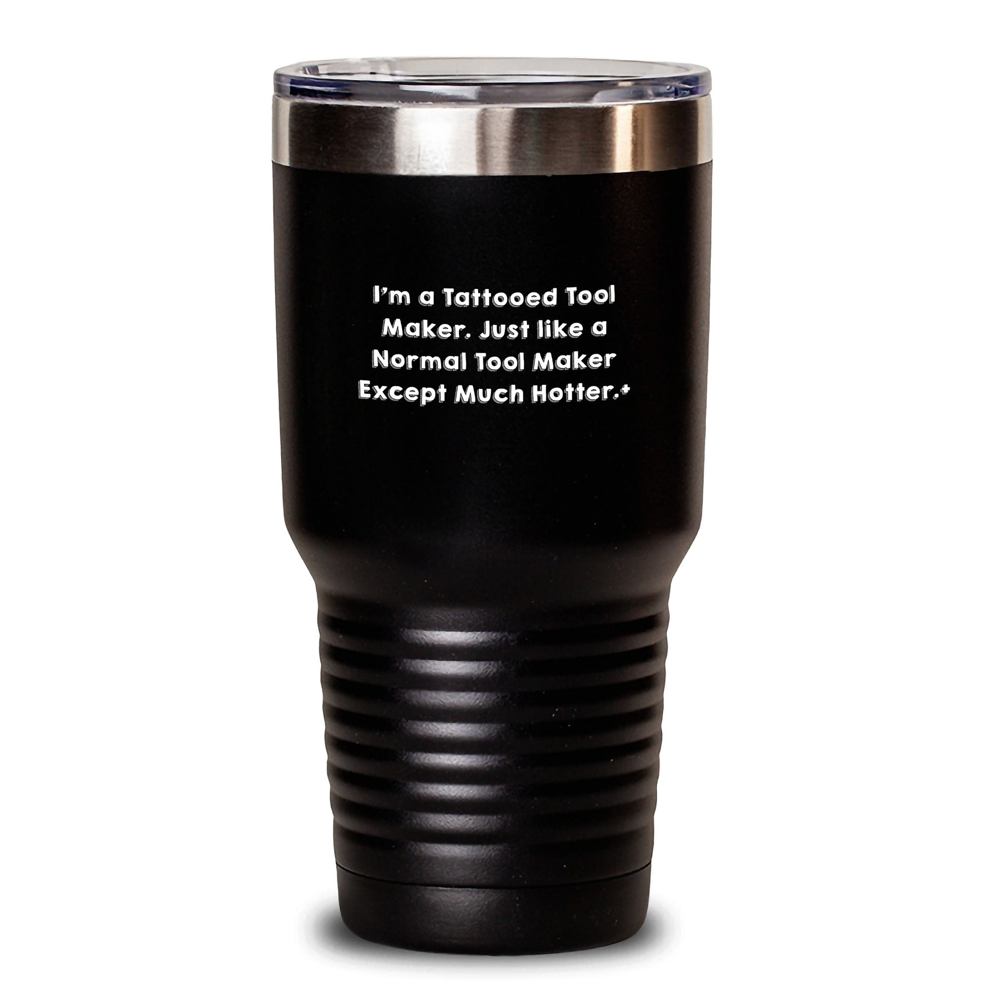 Tattooed Tool Maker Insulated Tumbler, Funny Gift for Friends, Coworkers, or Family, Unique Christmas Ideas from Men, Women, or Tool Makers - Main