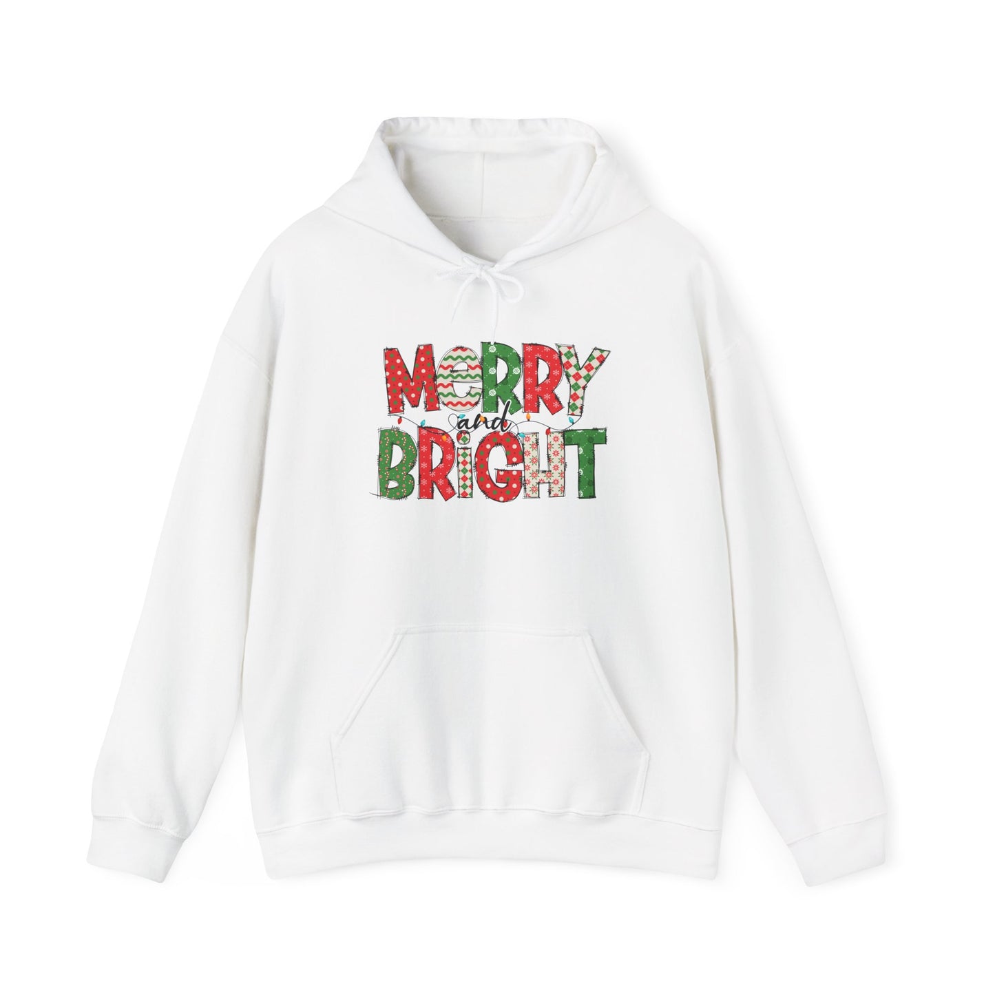 Merry and Bright Christmas Hoodie