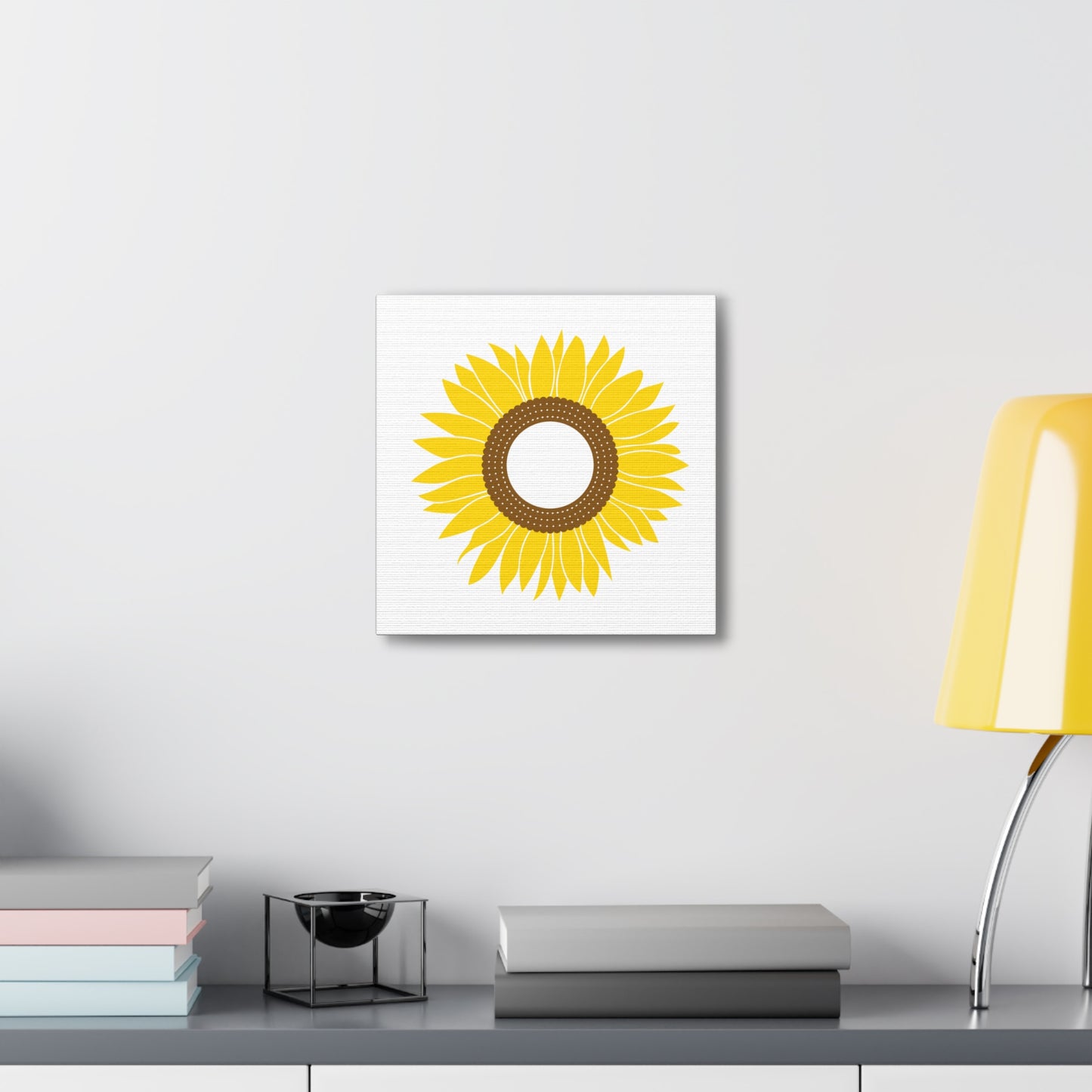 Sunflower Yellow Canvas Print