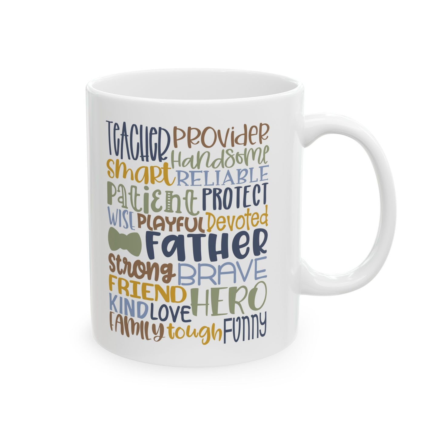 Father's Day Word Riot Coffee Mug (11oz & 15oz)