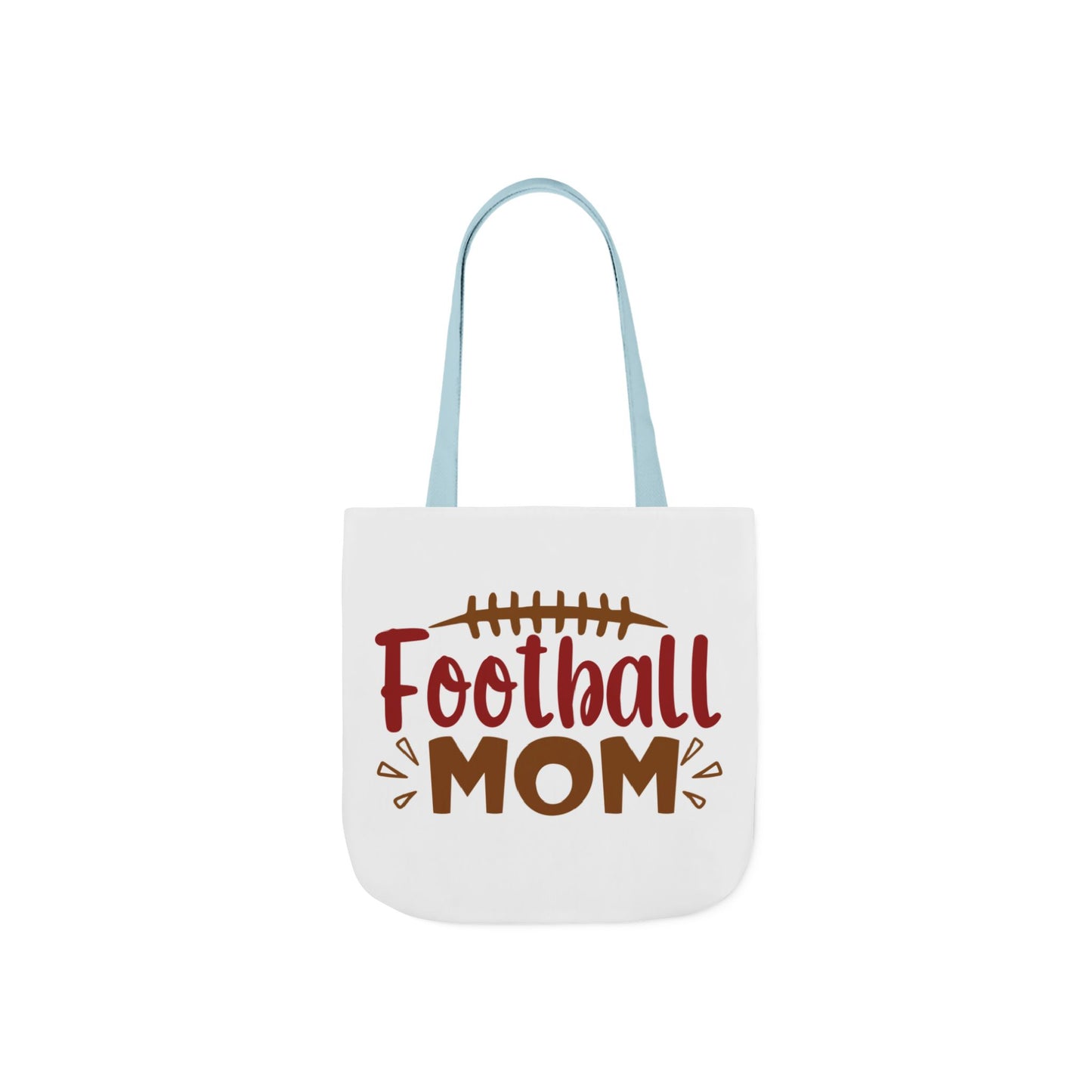 Football Mom Canvas Tote Bag — Game Day Reusable Grocery & Gear Tote