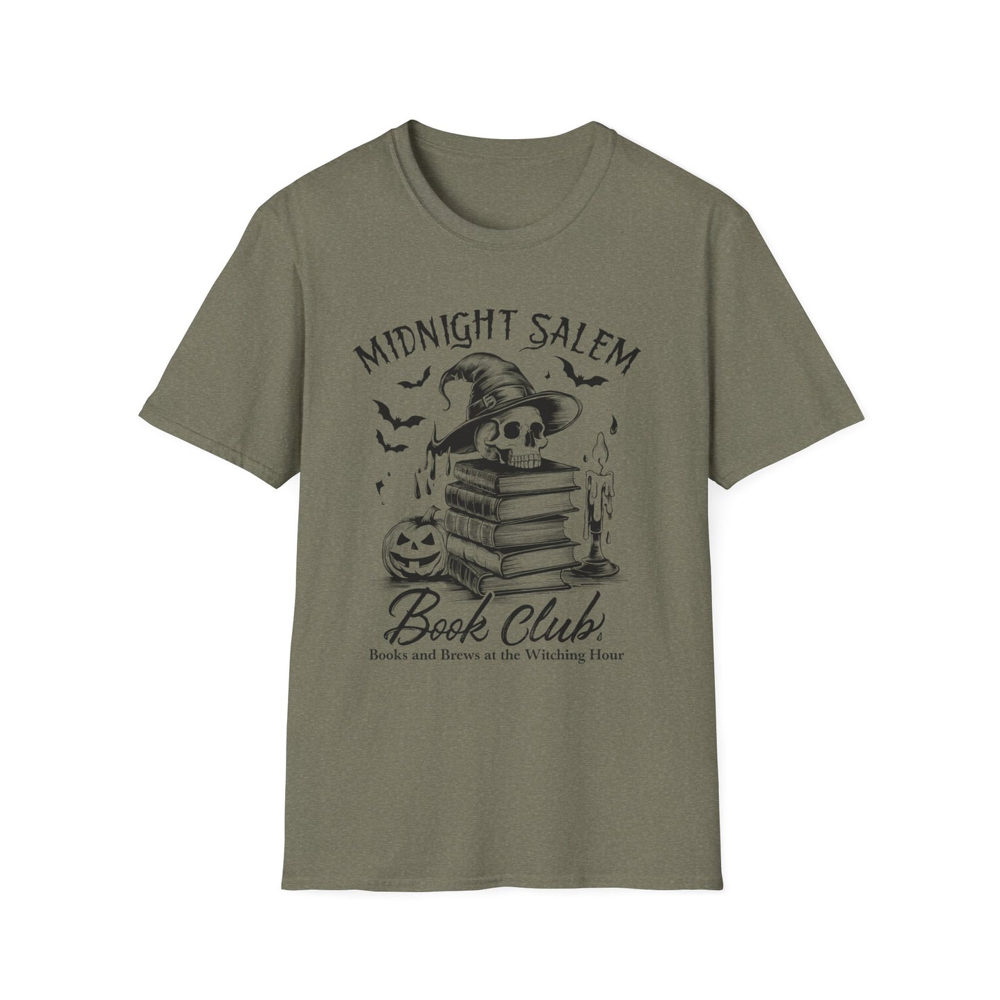 Midnight Salem Book Club Women's Softstyle T-Shirt