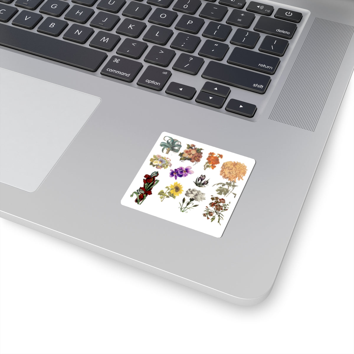 Vintage Botanical Kiss-Cut Sticker