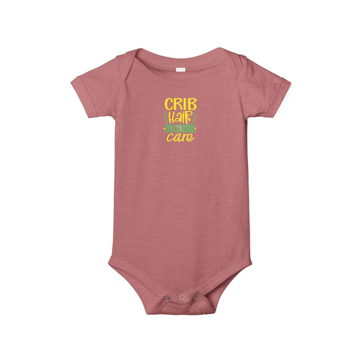 Crib Hair Don't Care Infant One-Piece Bodysuit