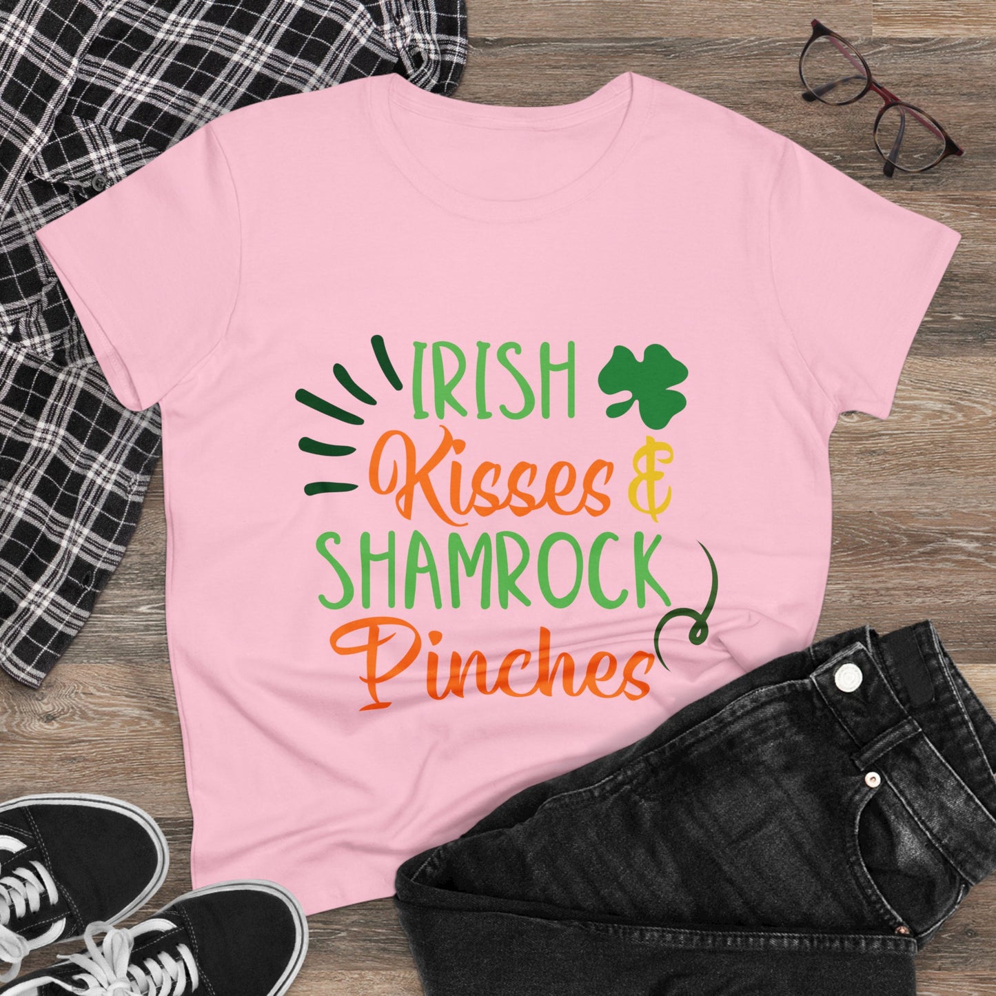 Irish Kisses St. Patrick's Day Women's Tee