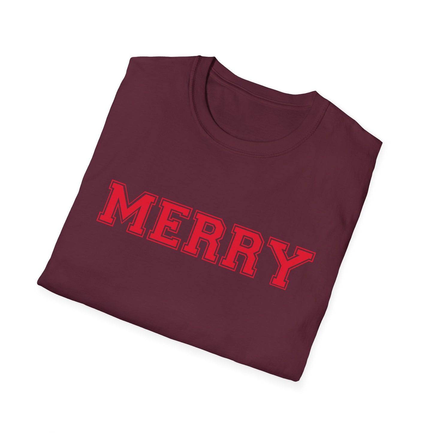 Merry Funny Christmas T-Shirt — Holiday Humor Tee