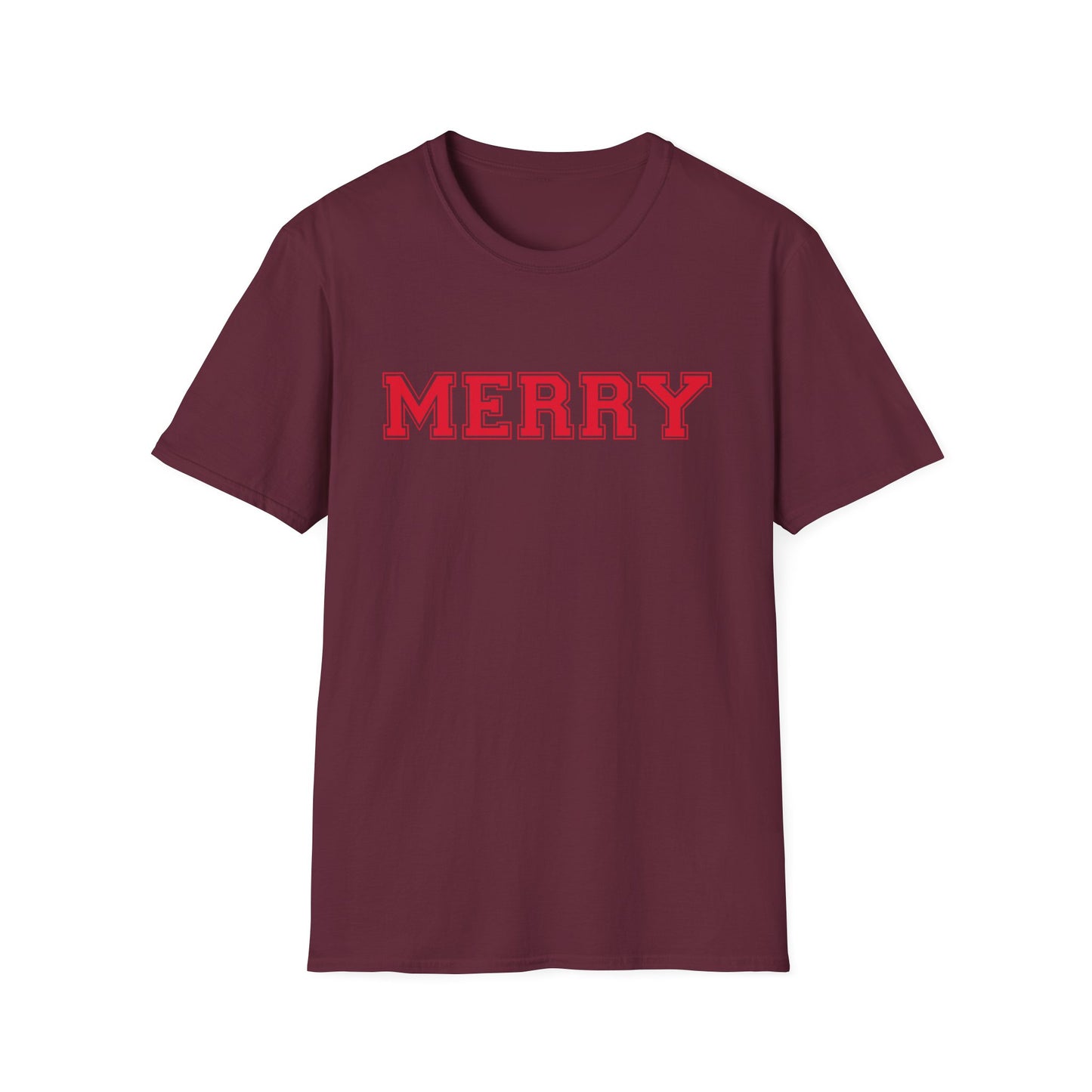 Merry Funny Christmas T-Shirt — Holiday Humor Tee