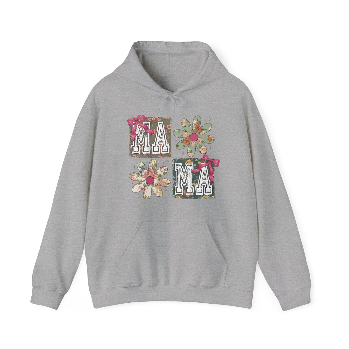 Floral 'Mama' Sweatshirt - Cozy Hoodie for Moms for Mother's Day