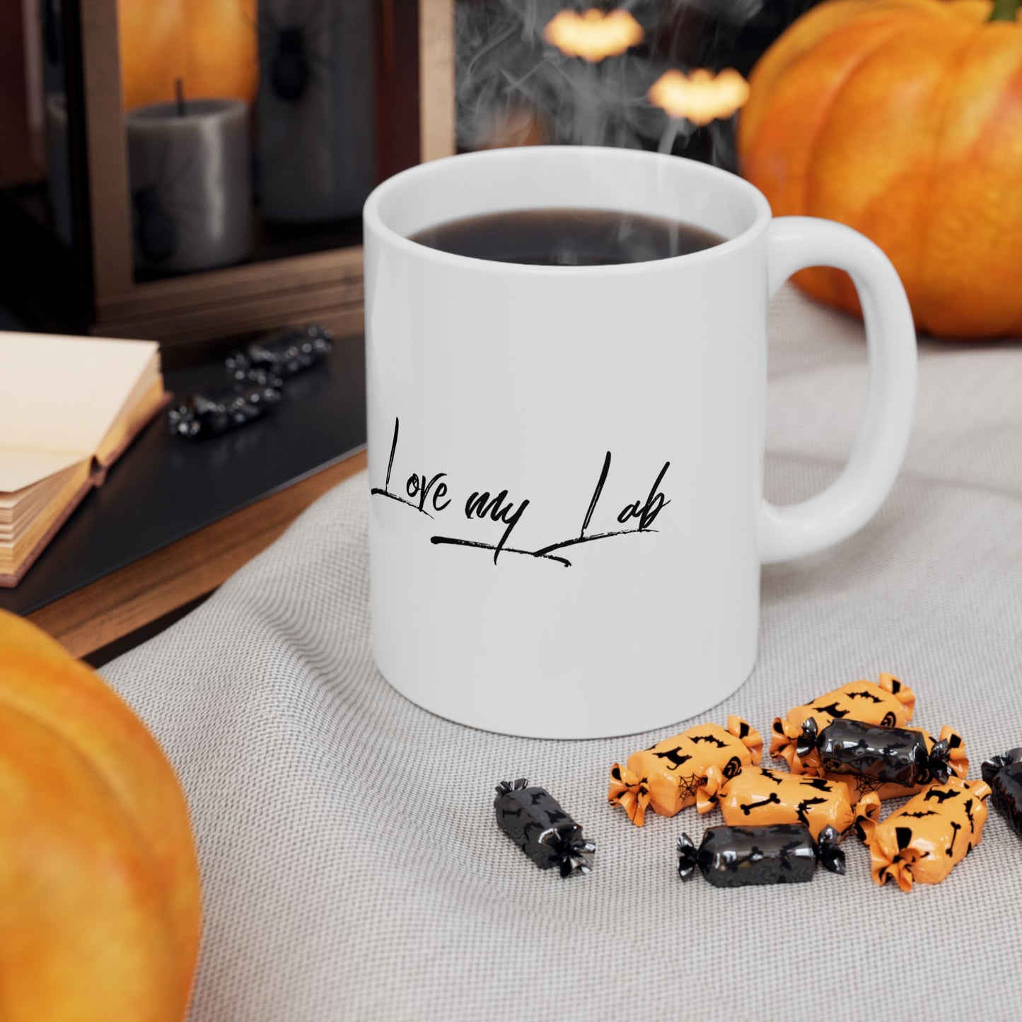 Lab Love Ceramic Mug (11oz, 15oz)