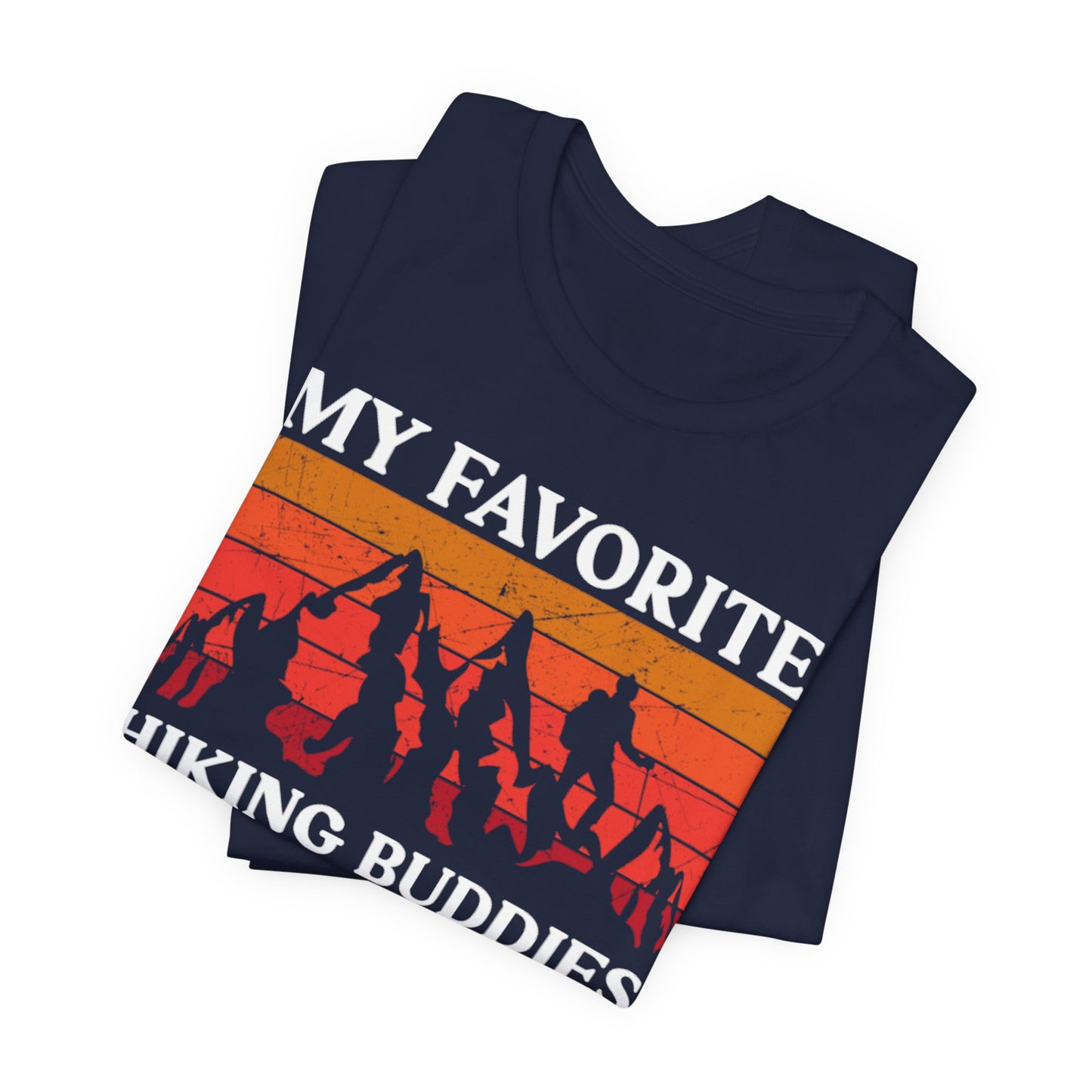Grandma Hiking Tee — "My Favorite Hiking Buddies Call Me Grandma"