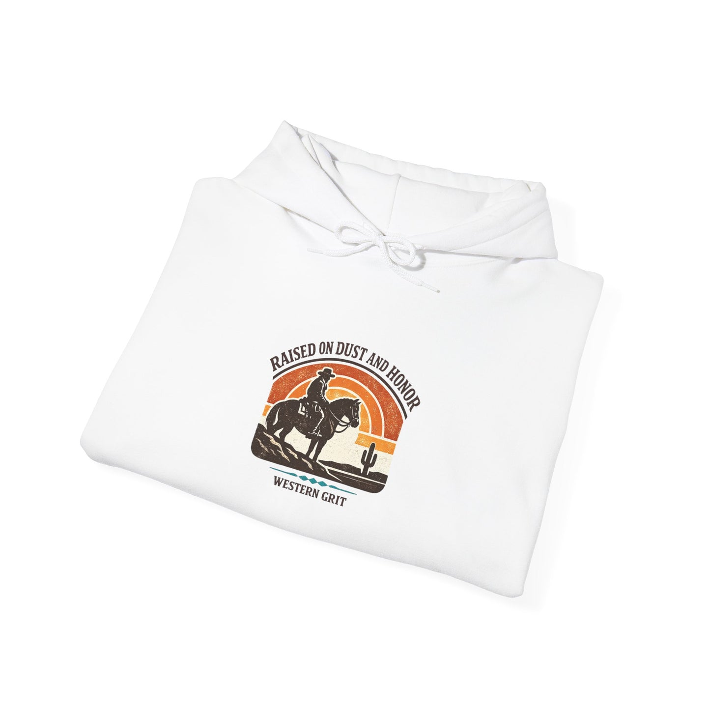 Western Cowboy Frontier Hoodie | Americana vintage rodeo sweatshirt