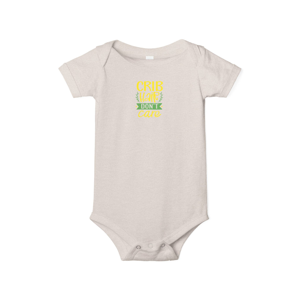 Crib Hair Don't Care Infant One-Piece Bodysuit
