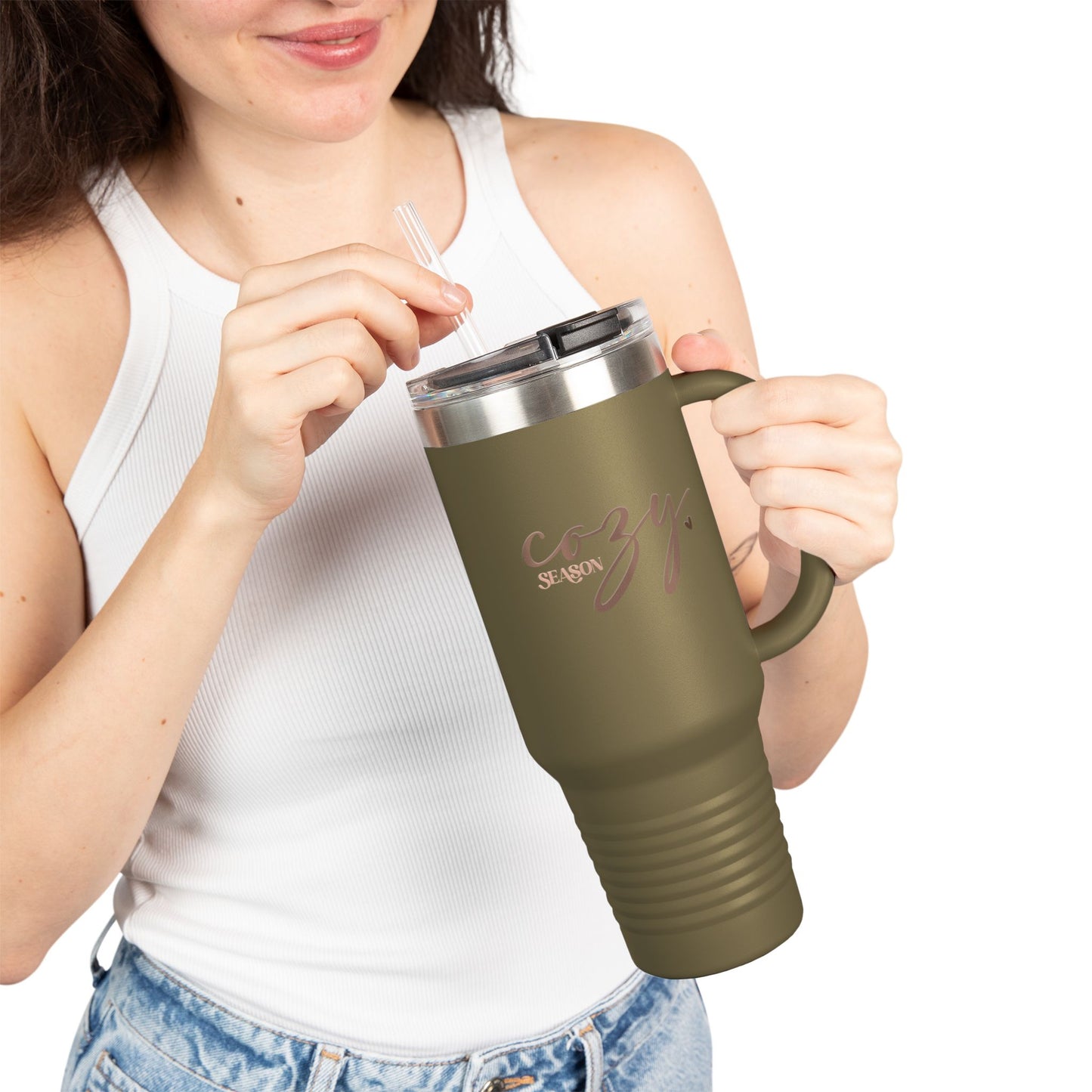 Cozy Insulated 40oz -Travel Mug Tumbler