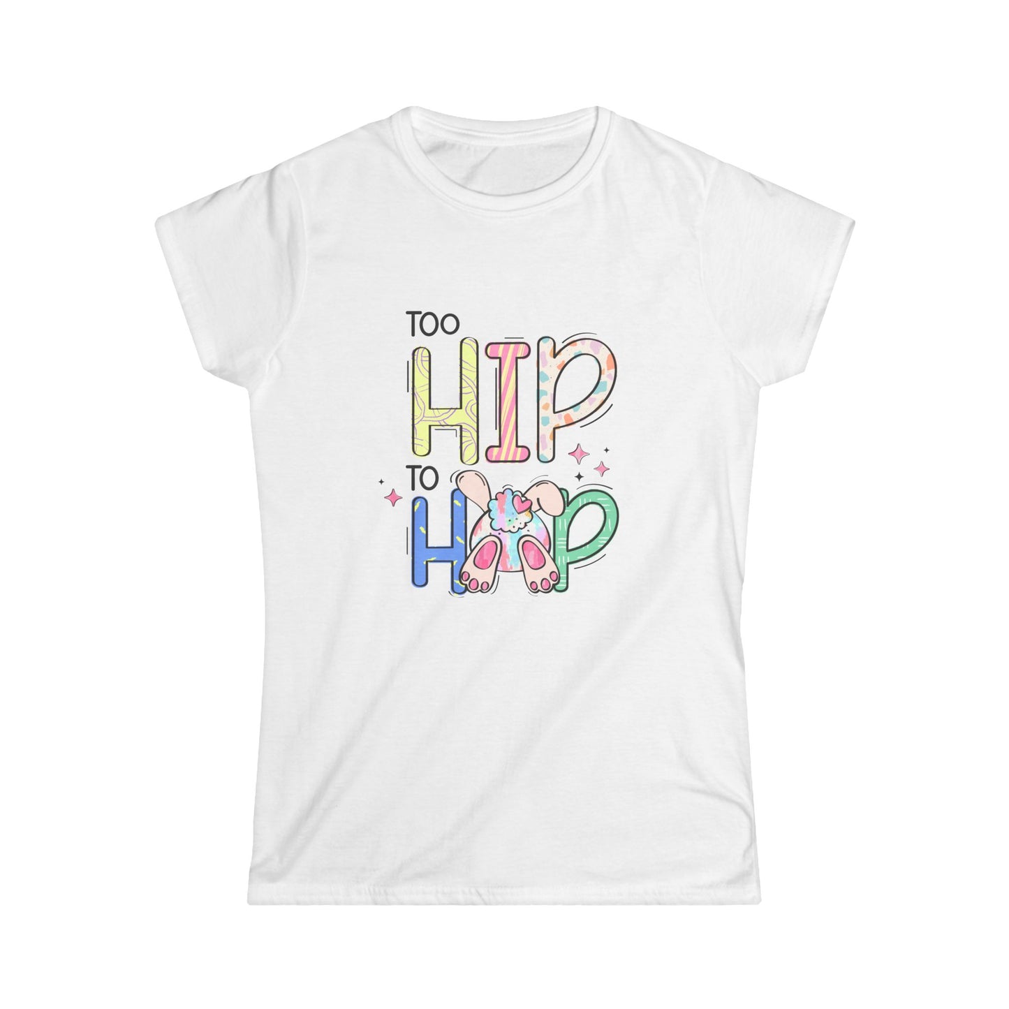 Too Hip to Hop Women's Easter T-shirt