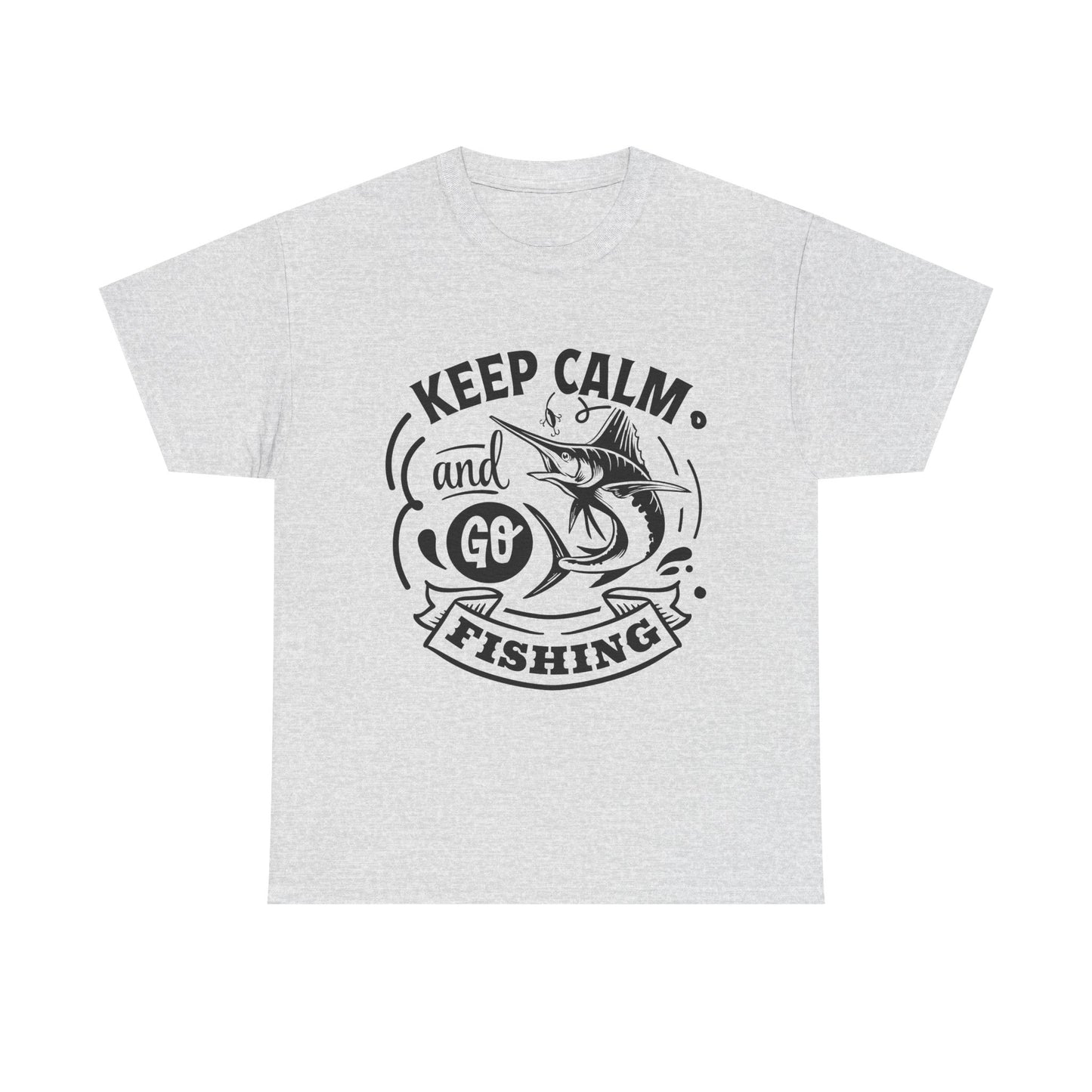 Keep Calm and Go Fishing T-Shirt for Dad