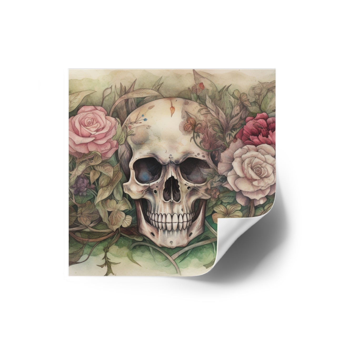 Skull Sticker: Bold and Timeless Symbol of Rebellion and Strength