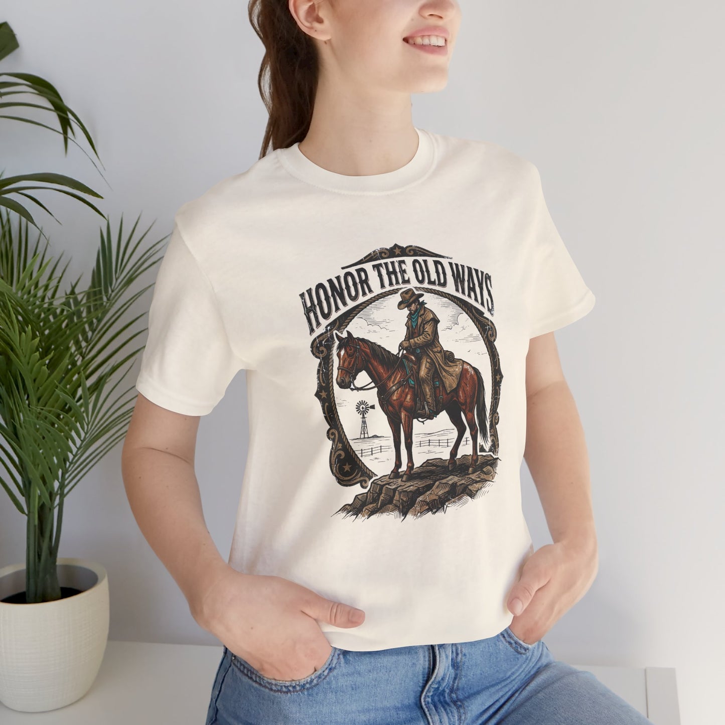 Honor the Old Ways T-Shirt | Western cowboy, vintage Americana