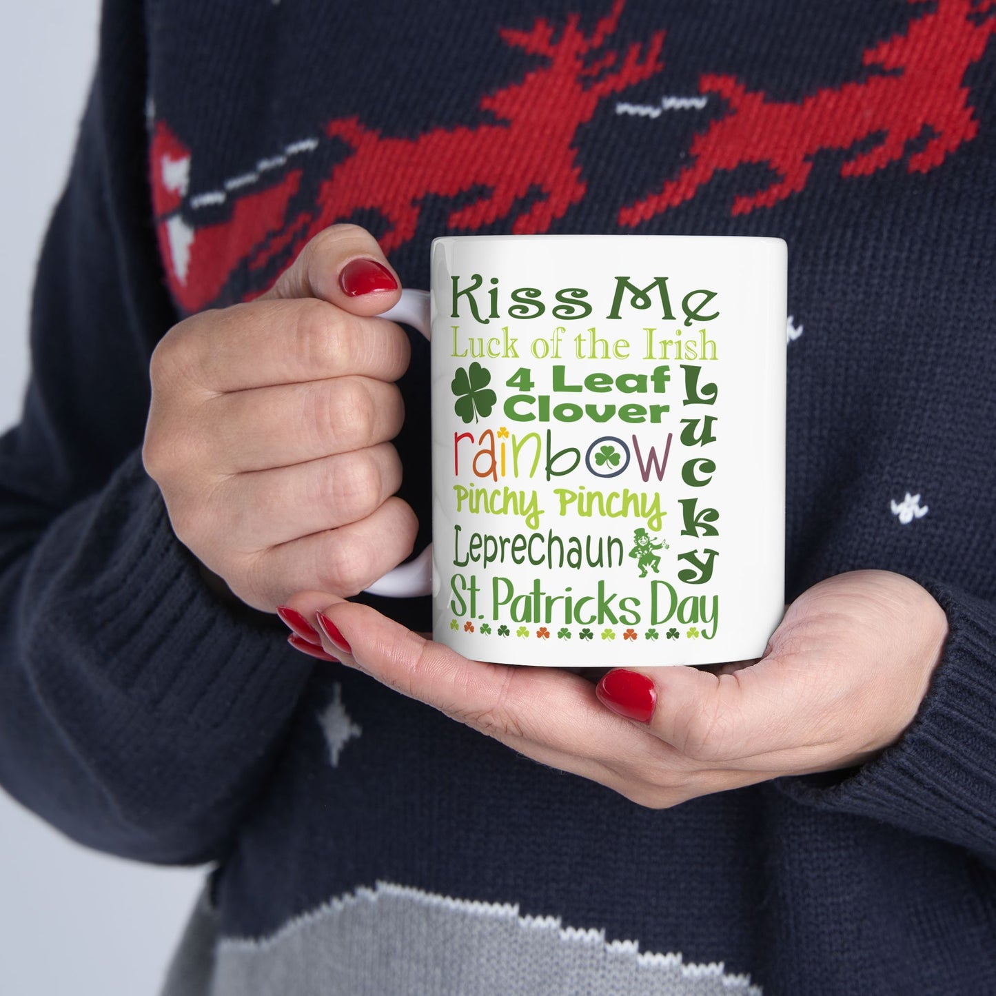 St. Patrick's Day Riot Ceramic Mug, (11oz, 15oz)