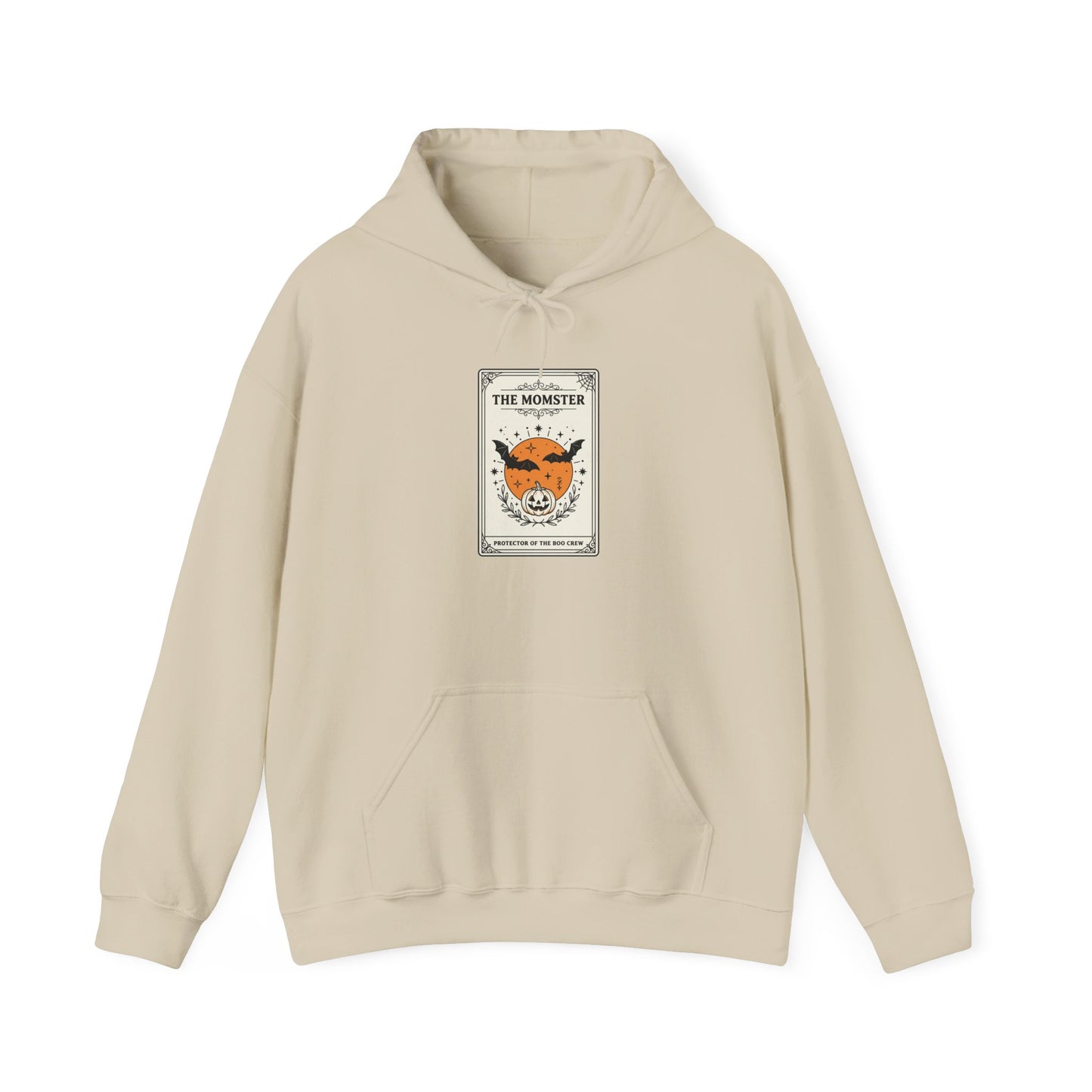 Momster Pumpkin Crest Hoodie | Halloween Momster, Spooky Retro