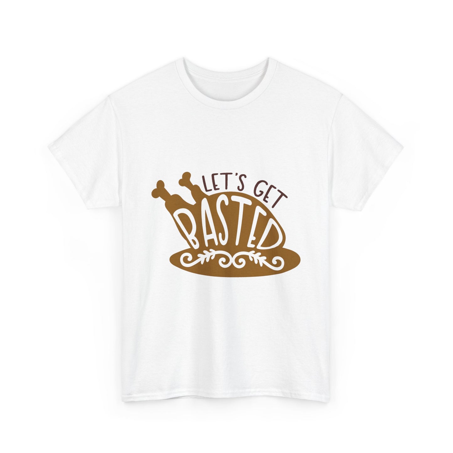 Funny Family Thanksgiving Tee, Let's Get Basted, Thanksgiving Puns Shirt, Turkey Day Top
