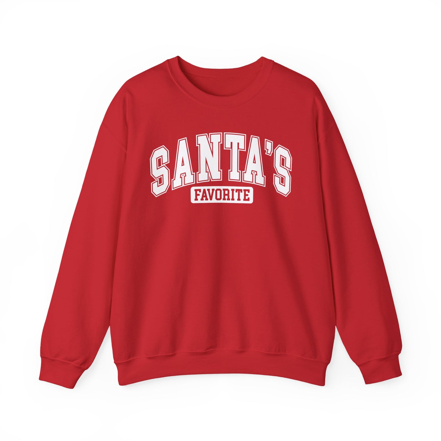 Santa's Favorite Crewneck Sweatshirt