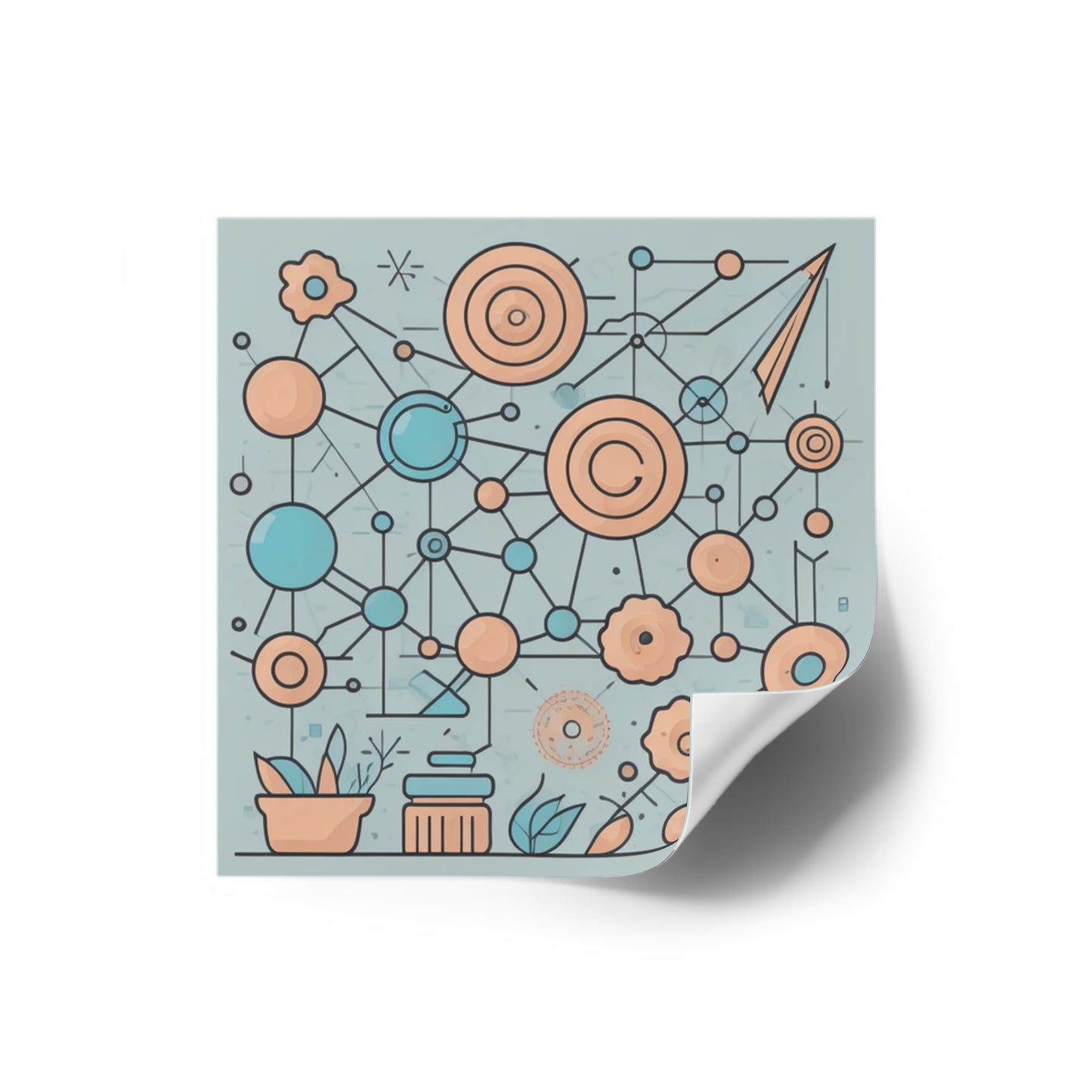 Educational Science Stickers | Vinyl Decals for Science Enthusiasts | Fun Lab and Research Themed Stickers for Laptops and Notebooks
