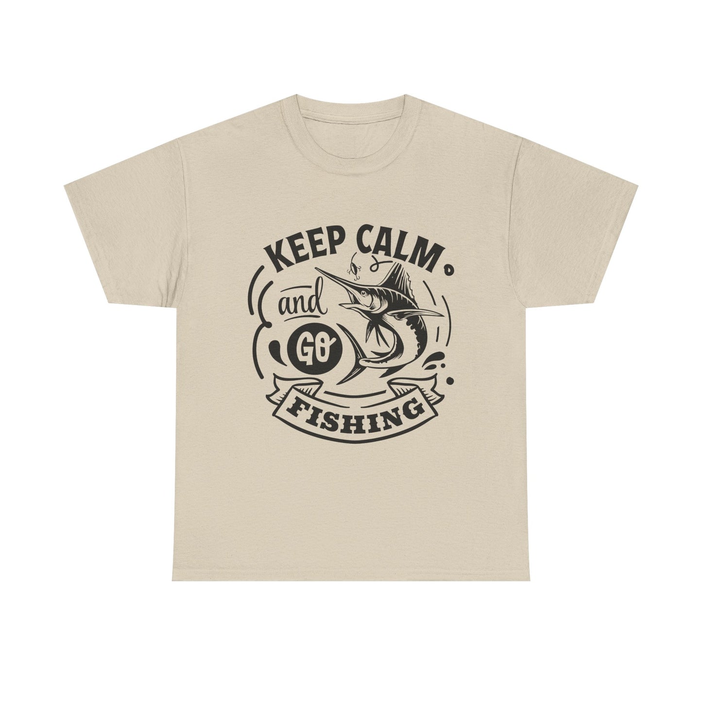Keep Calm and Go Fishing T-Shirt for Dad