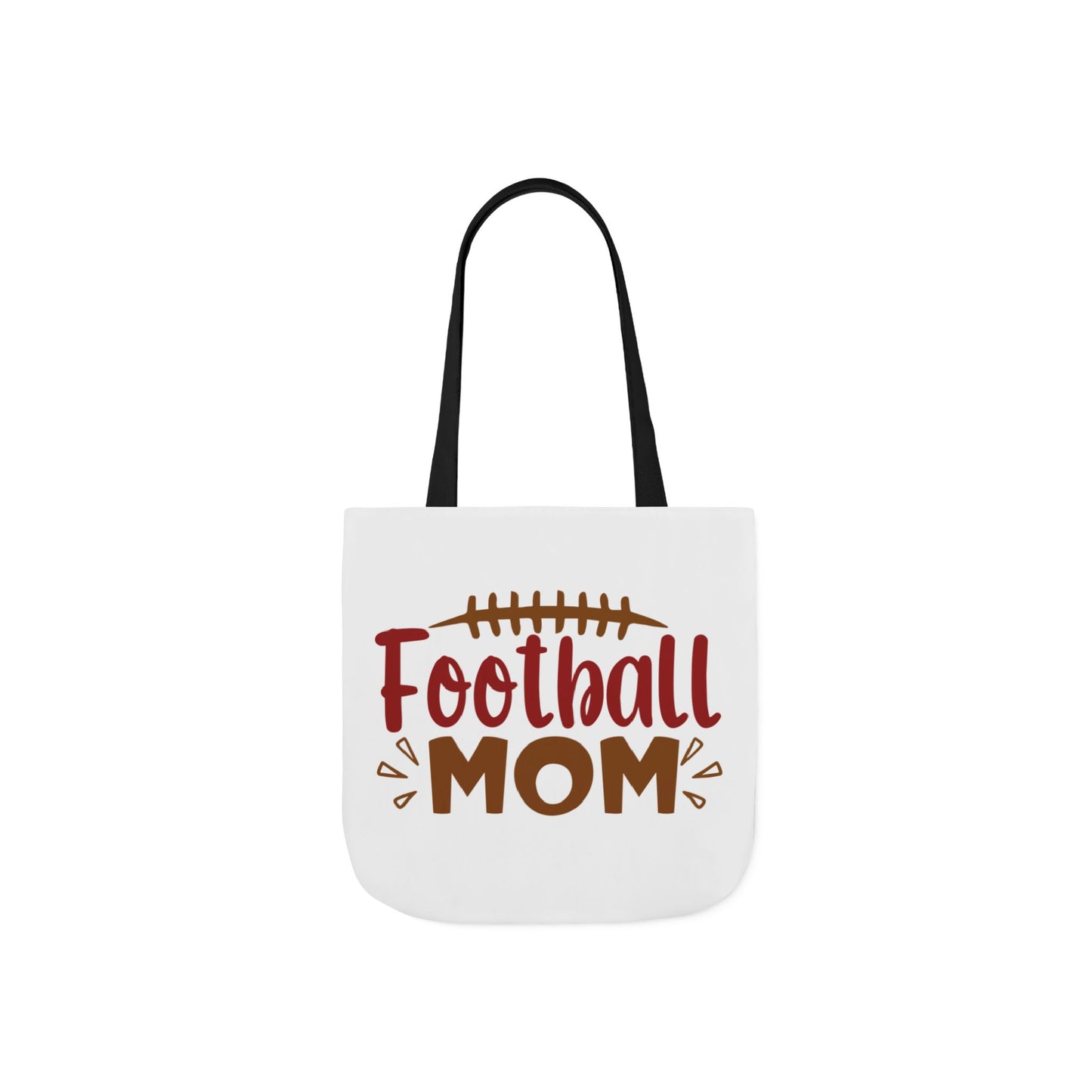 Football Mom Canvas Tote Bag — Game Day Reusable Grocery & Gear Tote
