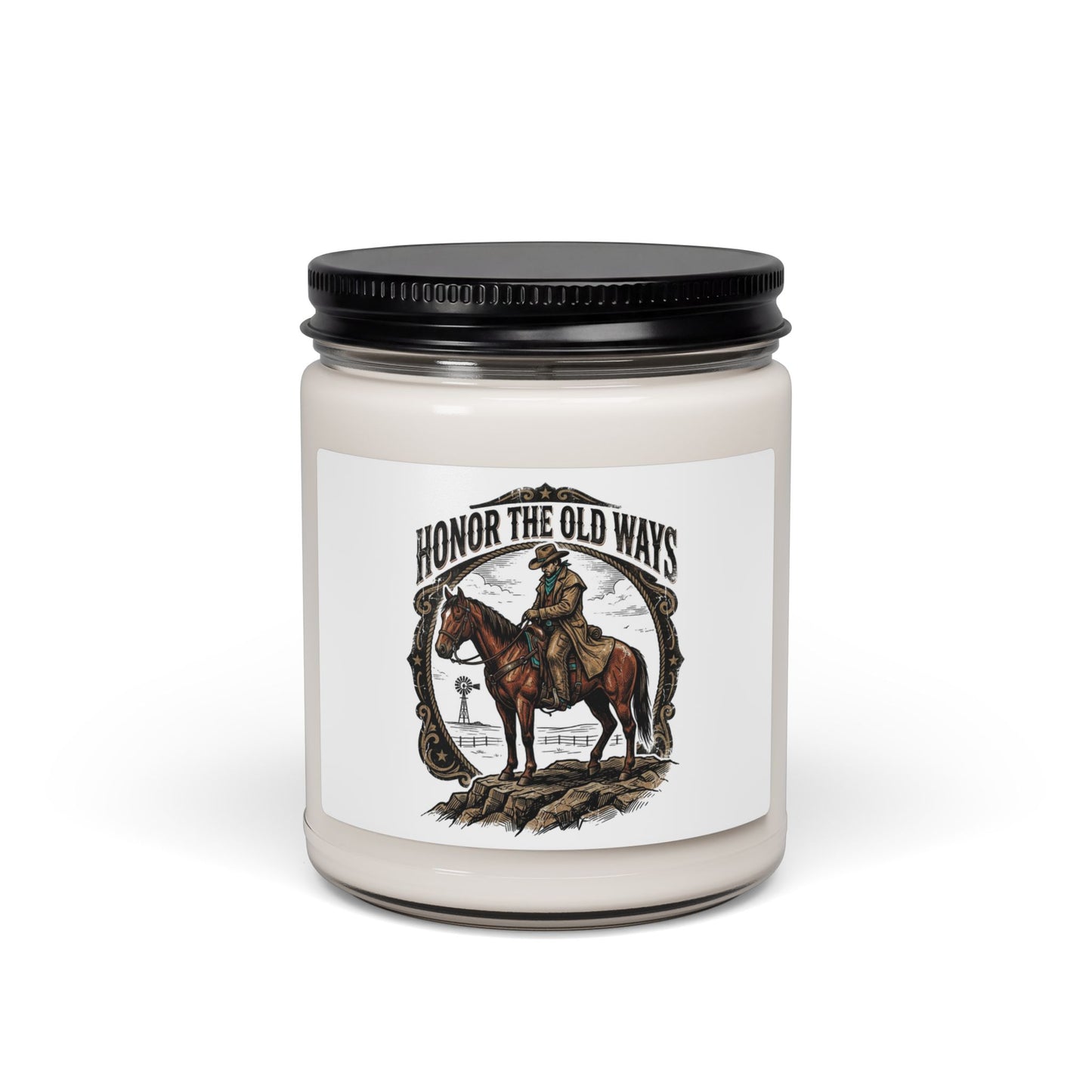 Honor the Old Ways Candle | Western, Americana Soy Candle