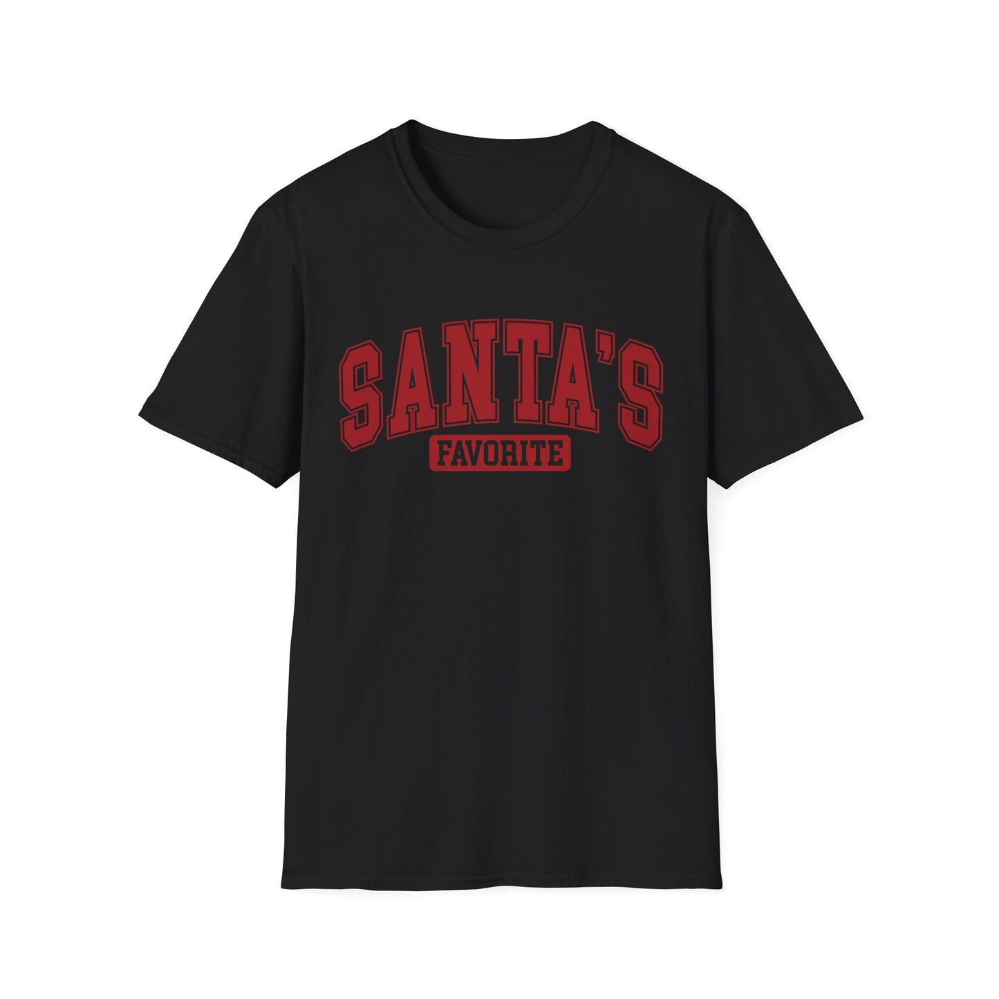 Santa's Favorite T-Shirt — Funny Christmas Holiday Tee