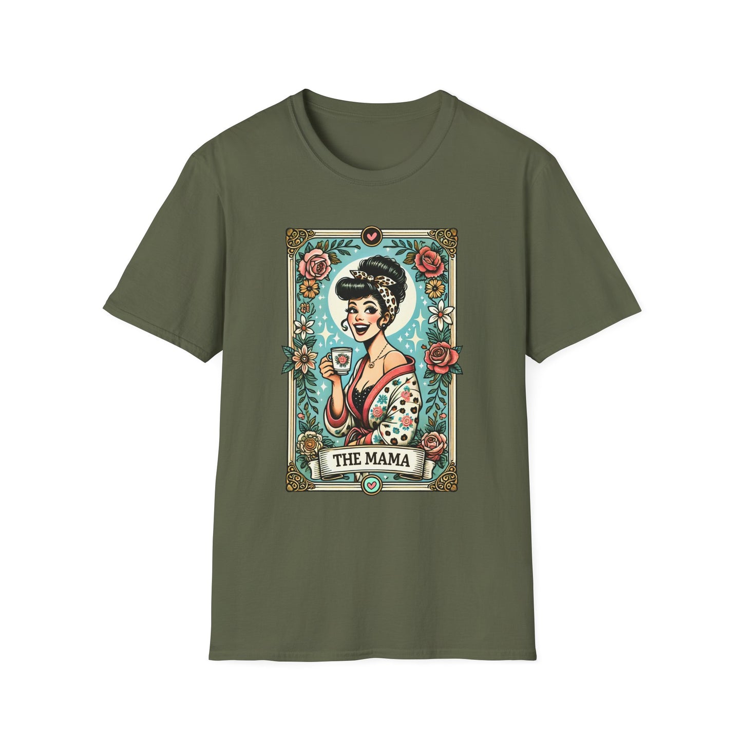 The Mama Vintage Tarot T-Shirt – Perfect for Mother's Day