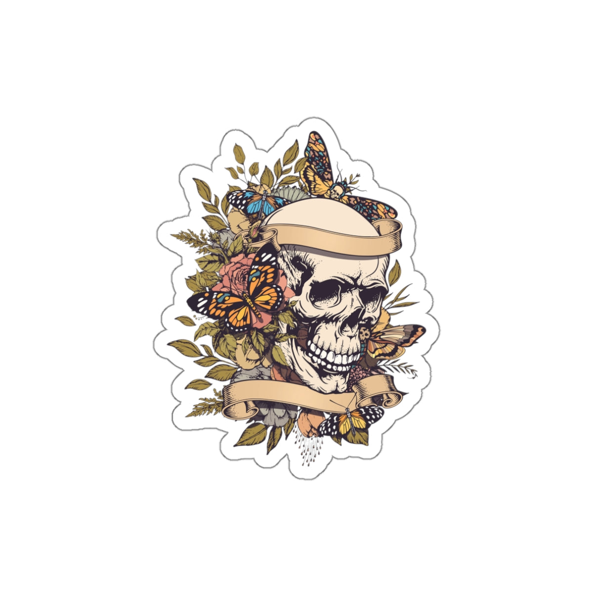 Skull Sticker