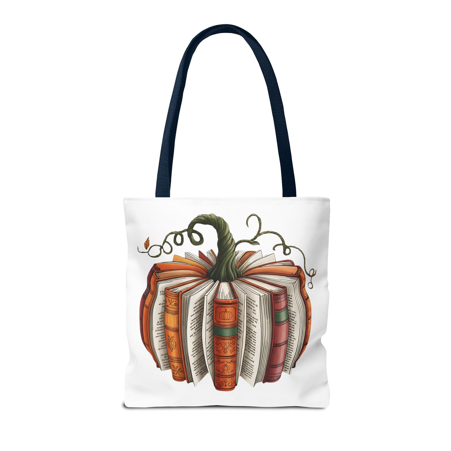 Pumpkin Book Tote Bag