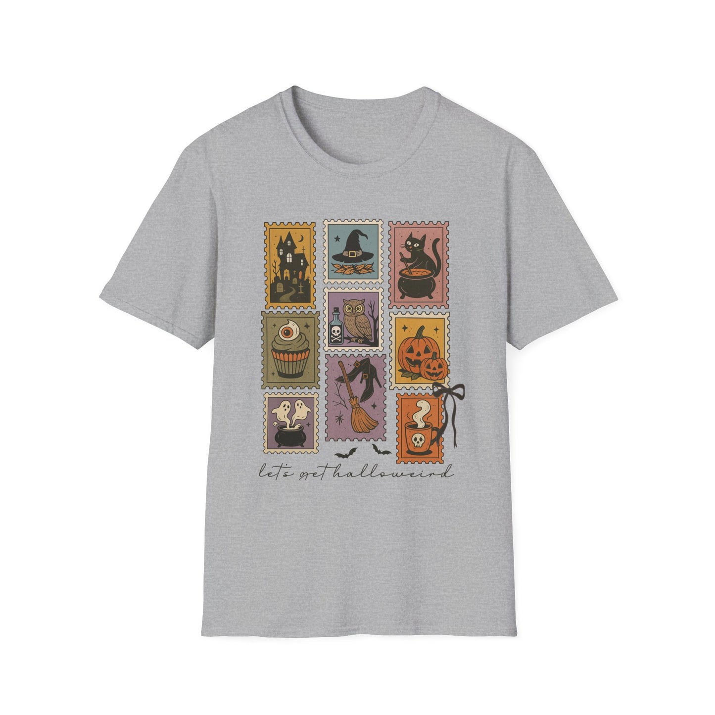 Vintage Halloween Stamp Women's Softstyle Tee