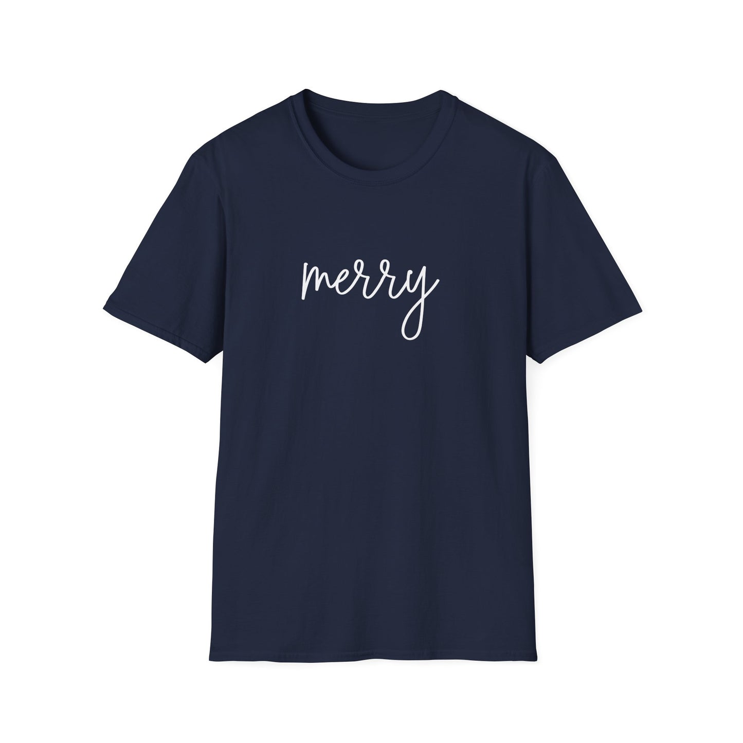 Merry Holiday T-Shirt — Cute Unisex Holiday Tee